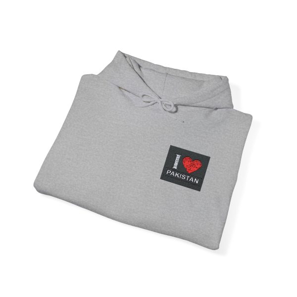 I Love Pakistan Unisex Hooded Sweatshirt - Cozy and Stylish