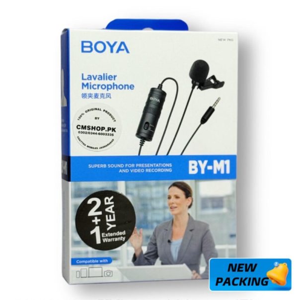 BOYA BY-M1 Omni Directional Lavalier Microphone