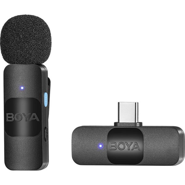 Boya By V10 Ultracompact 2.4GHz Wireless Microphone System